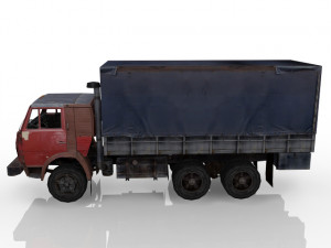 Truck Kamaz Model 3D