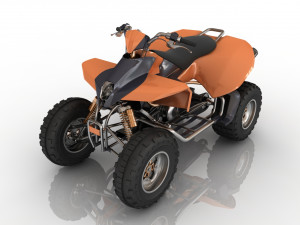 3D MODEL ATV Modèle 3D