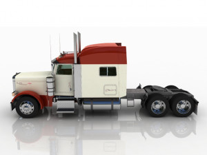 Peterbilt Truck 3D Modèle 3D