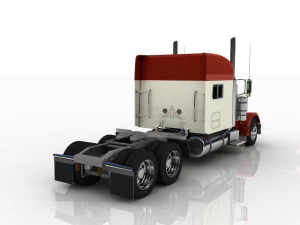 Peterbilt Truck 3D 3D Model