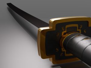 Katana 3D Model