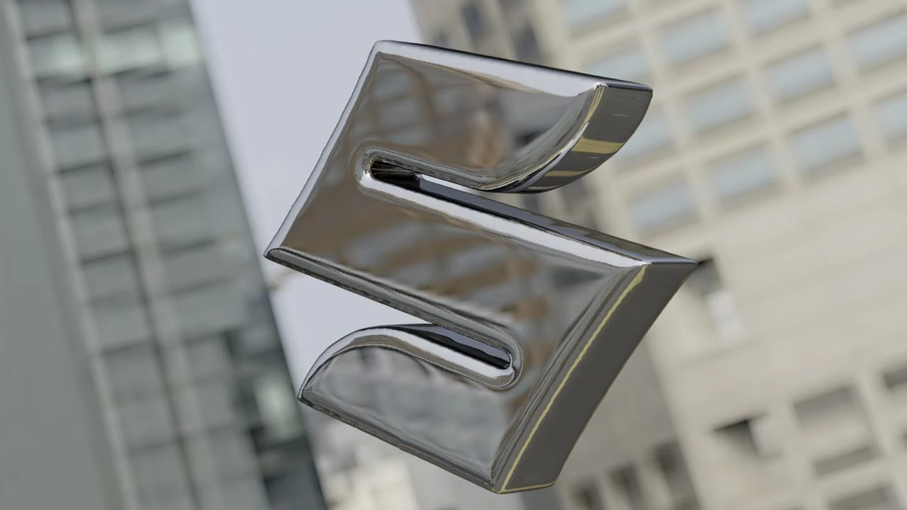Swift car logo 3D Model .c4d .max .obj .3ds .fbx .stl .blend