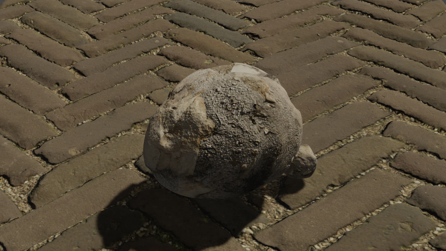 Paving stones stone cobblestone light 3D Model .c4d .max .obj .3ds .fbx .stl .blend