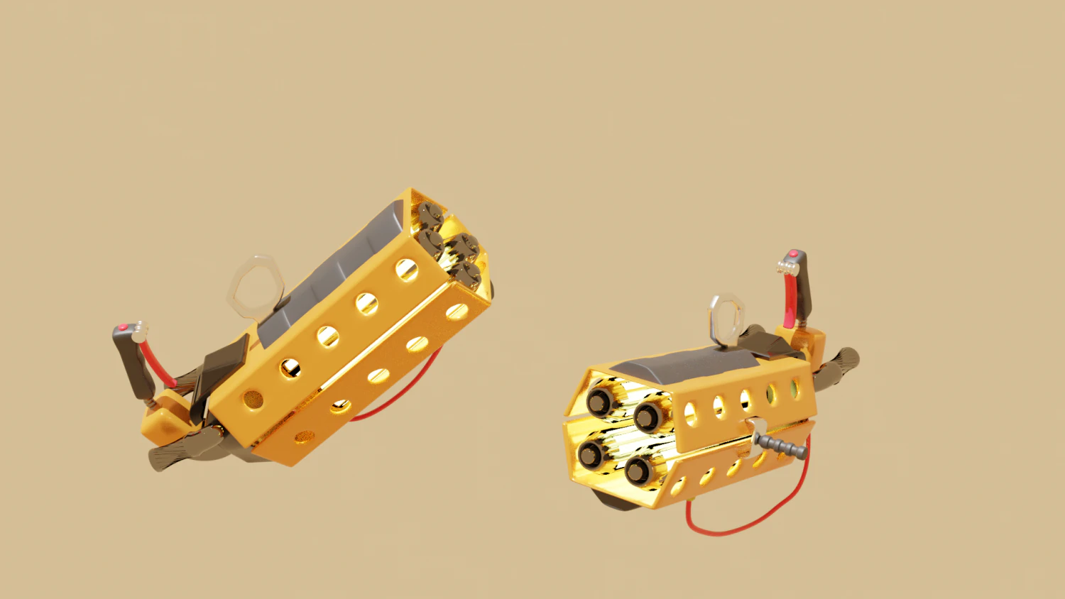 Рейлган 3D Модель .c4d .max .obj .3ds .fbx .stl .blend 