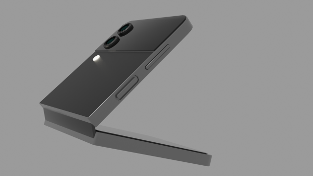 SAMSUNG GALAXY Z FLIP4 3D-Modell .c4d .max .obj .3ds .fbx .stl .blend 