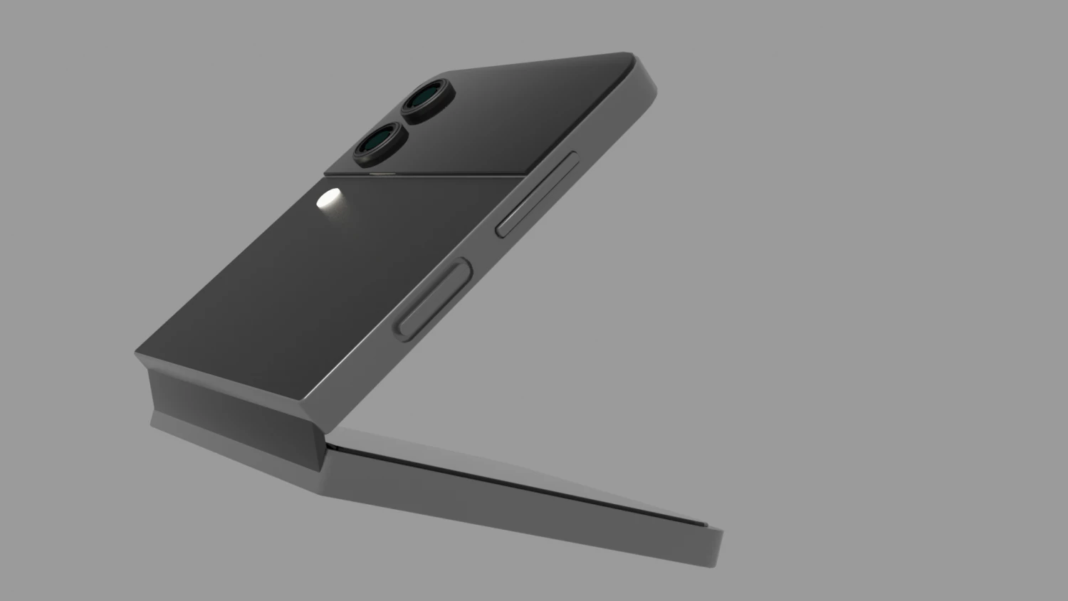 SAMSUNG GALAXY Z FLIP4 3D Model .c4d .max .obj .3ds .fbx .stl .blend