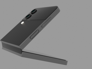 SAMSUNG GALAXY Z FLIP4 3D 模型