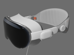 Apple Vision Pro 3D 模型