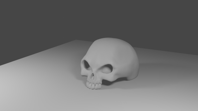 Skull CG Textures .c4d .max .obj .3ds .fbx .stl .blend 