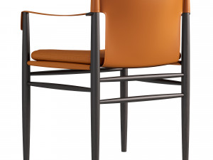 Trussardi Casa Saddle chair Modelo 3D