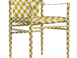Trussardi Casa Saddle chair Modelo 3D