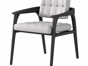 Trussardi Casa Casilia Lounge Armchair 3Dモデル