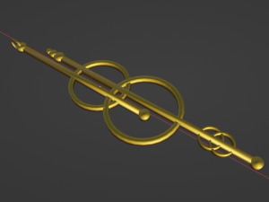 Pendant 10014 3D 模型
