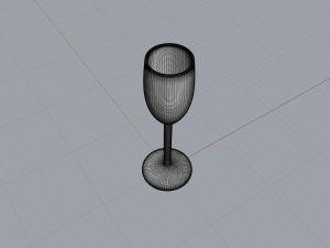 Sparkling glass 140 ml 3D 프린트 모델