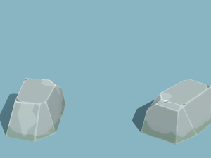 Stylized Modular Stones vol-01 - PBR Game Ready Modelo 3D