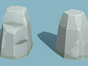 Stylized Modular Stones vol-01 - PBR Game Ready Modelo 3D