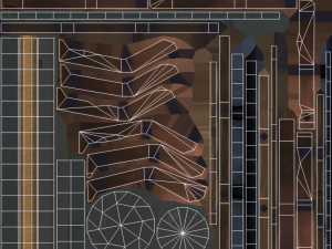 Stylized Torch Stand - PBR Game Ready Modèle 3D