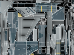 Stylized F-16 Falcon Low Poly Mobile Ready 3D मॉडल
