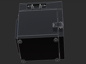 Old Laboratory Sterilizer 01 - PBR Game Ready 3D Model