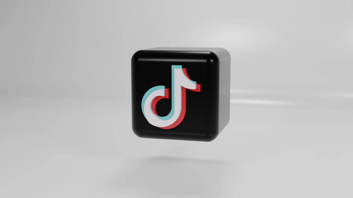 TikTok logo 3D Model .c4d .max .obj .3ds .fbx .stl .blend 