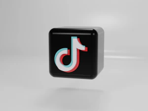 Il logo di TikTok Modello 3D