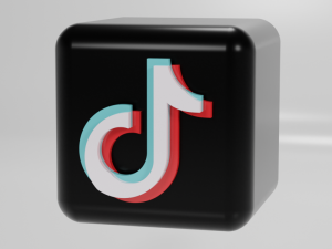 TikTok logo 3D Model