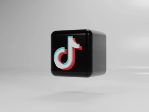 TikTok logo 3D Model