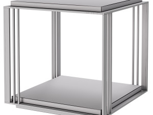 Megan square coffe table by Laskasas 3D-Modell