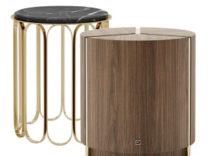 Riga en Cheryl bijzettafel van Laskasas 3D Model