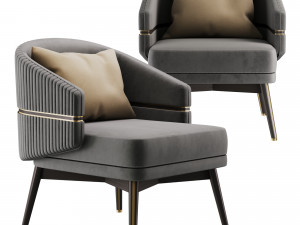 Aster Billy armchair 3D Model