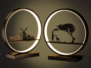 Generic Nordic Style Modern Led Light 3D Модель