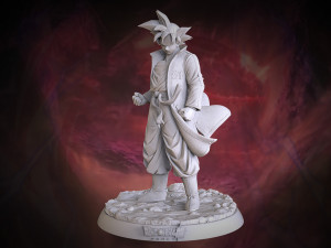 Son Goku Super Saiya God 3D 打印模型