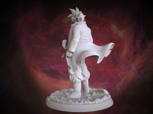 Son Goku Super Saiya God 3D 打印模型