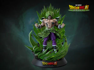 3D Super Saiyan Broly 3D Print Model