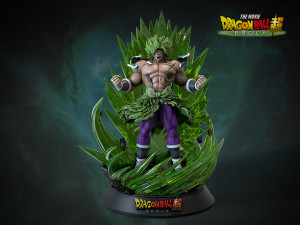 3D Super Saiyan Broly Model Cetak 3D