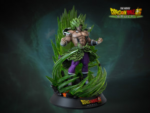 3D Super Saiyan Broly Model Cetak 3D