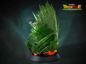 3D Super Saiyan Broly Model Cetak 3D