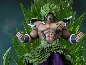 3D Super Saiyan Broly Model Cetak 3D