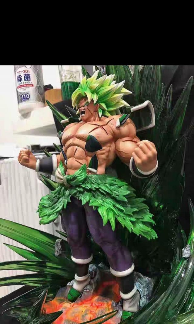 3D Super Saiyan Broly Model Cetak 3D .c4d .max .obj .3ds .fbx .stl .blend