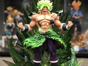 3D Super Saiyan Broly Model Cetak 3D