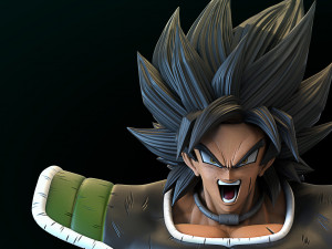Broly Bust 3D 模型