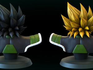 Broly Bust 3D 模型