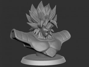Broly Bust 3D 模型