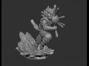 Super Saiyan Gogeta 3D 프린트 모델