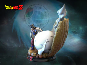 Arrivo di Son Goku Modello 3D