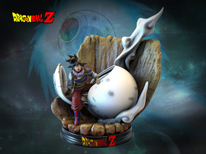 Son Goku Arrival Modèle 3D