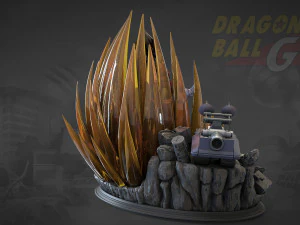 Vegeta Super Saiyan 4 3D Model