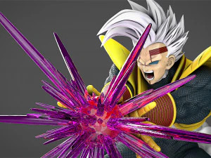 Baby Vegeta 3D Model