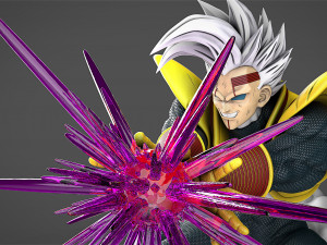 Baby Vegeta Model 3D
