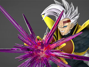 Baby Vegeta 3D Model